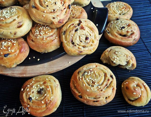 Плюшечки очень ароматные и вкусные!