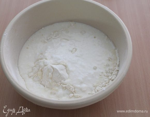 Добавить простоквашу.