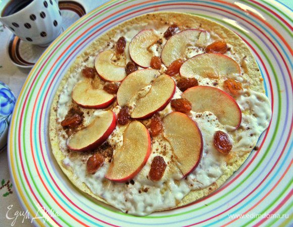 Поставить на минуту в микроволновку при мощности 750W.