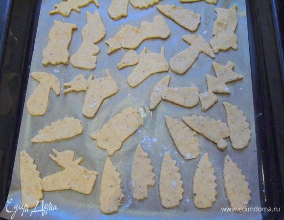 Выкладываем на пергамент.