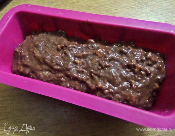 Остатки поместились вот в такую мини формочку "кирпичик", тоже силиконовую.