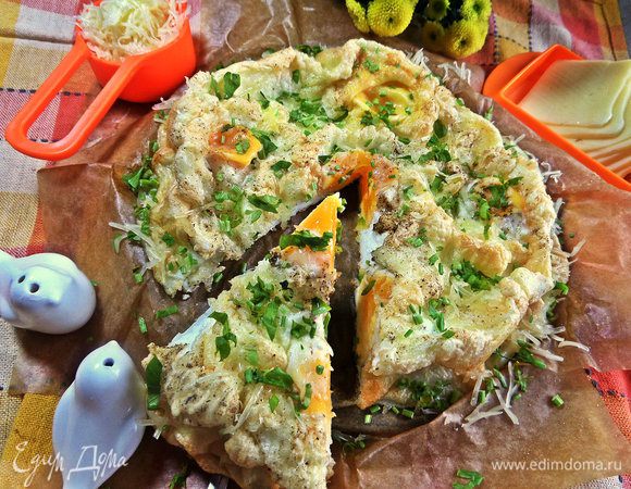 Отрезаем, как у пирога, порцию.