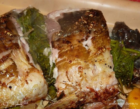 Ароматная и нежная рыбка готова! Приятного аппетита!!! 
