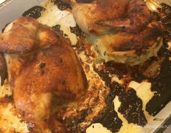 Запекать до готовности. У меня на это ушло 50 минут.