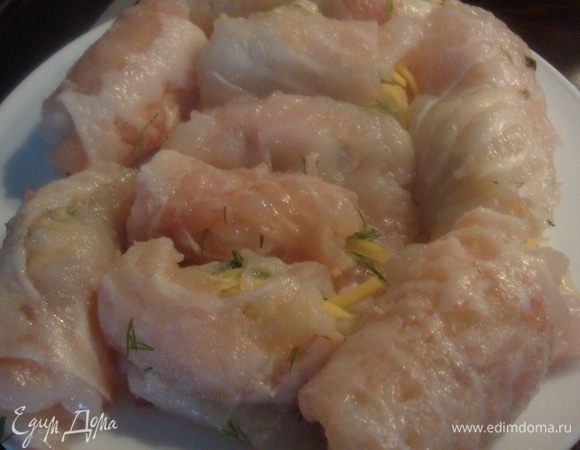 Заворачиваем рулетики.