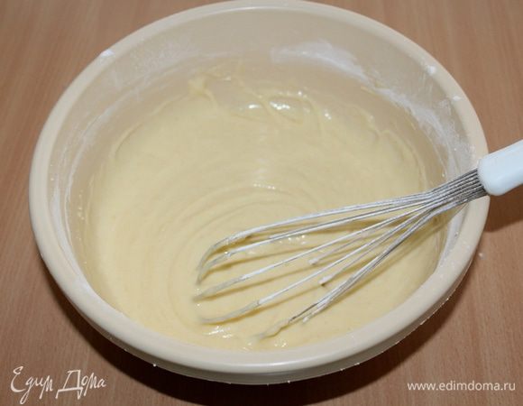 Перемешать до однородной массы.