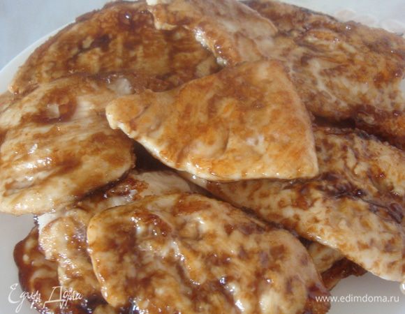 Вот еще я готовила куриные отбивные по этому рецепту. Свиные отбивные вкуснее.