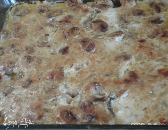 Получается вот такая аппетитная корочка.