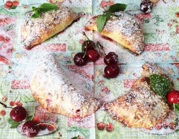 И такие с вишней. Очень вкусные!