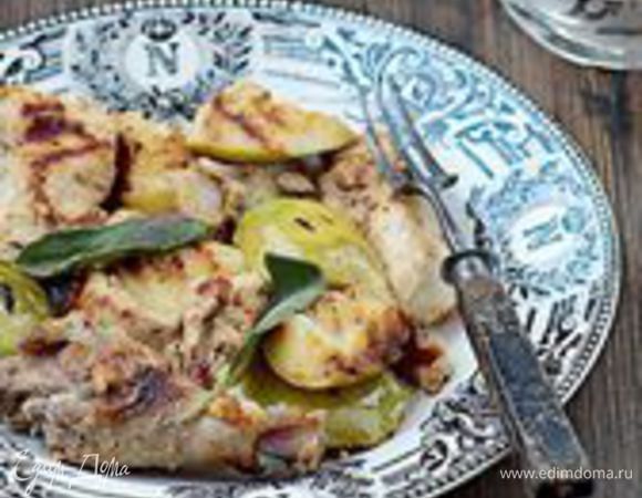 Нанизывайте кусочки цесарки на шампуры, перемежая их ломтиками яблок. Старайтесь стряхнуть с мяса как можно больше маринада. Готовьте на углях, время от времени смазывая шашлык растительным маслом и часто переворачивая. Цесарка, покрывшись румяной корочкой, будет готова примерно через 20 минут. Подавайте шашлык горячим.