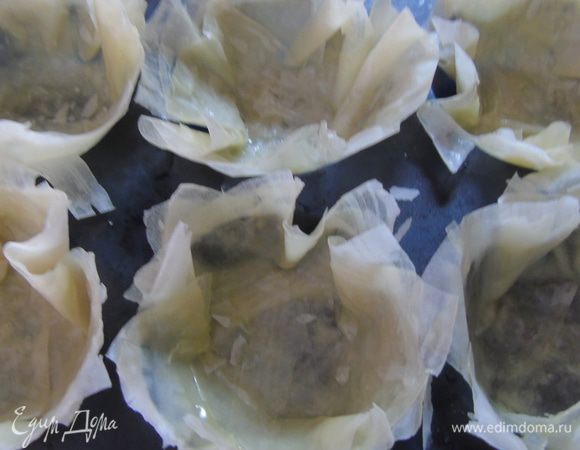  И аккуратно разравниваем в серединке.