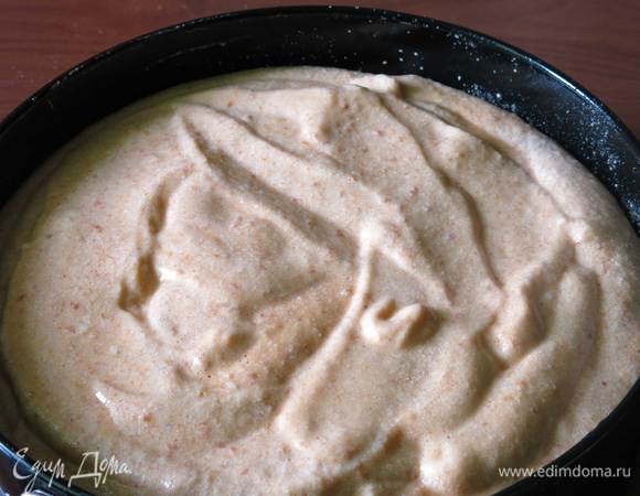 Выкладываем массу в форму.