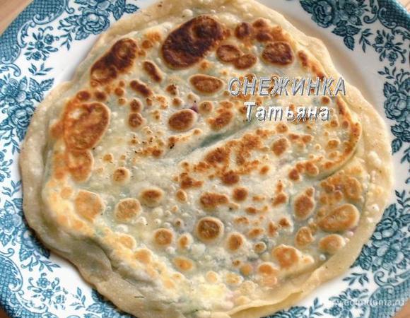 Затем обжариваем с другой стороны.