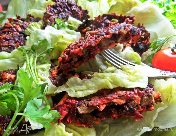 Вот такие трехслойные котлетки получились!