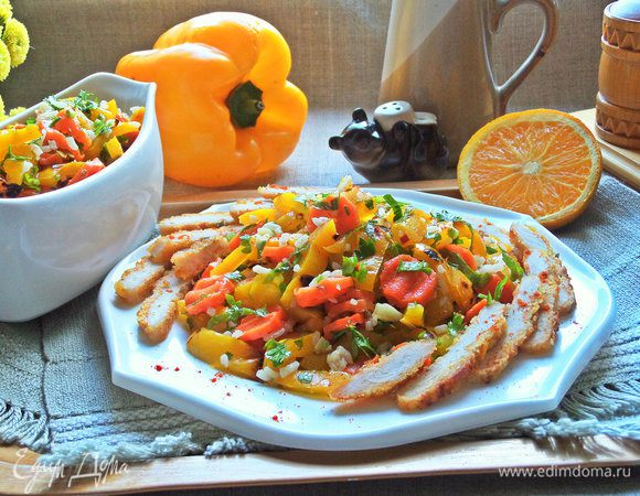 Кстати, вегетарианцам и постящимся можно отодвинуть курочку, и так и так, оба варианта вкусные!