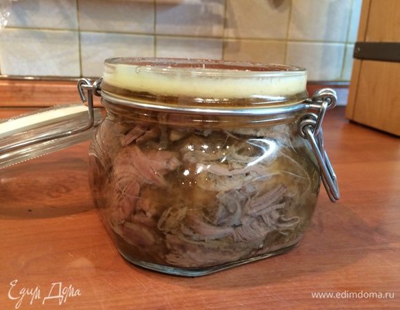 Укладываем в банки и в холодильник.
