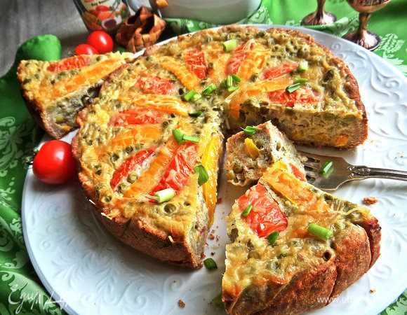 Корочка киша сама по себе такая вкусная,мне очень понравилась! Буду использовать тесто и с другими начинками!