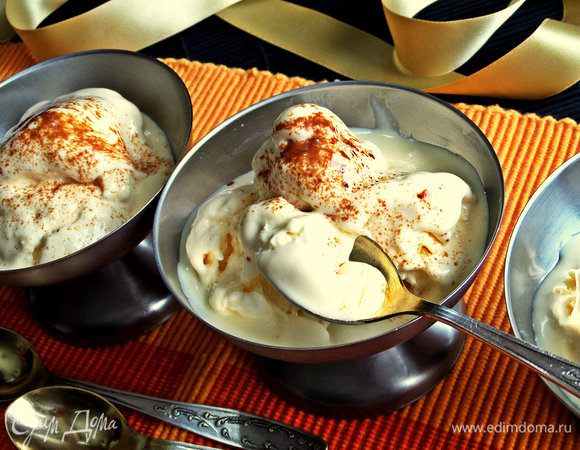 Да,сверху припорошила по щепотке растворимого кофе, но это больше для декора :)