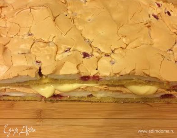 Накрыть вторым коржом.