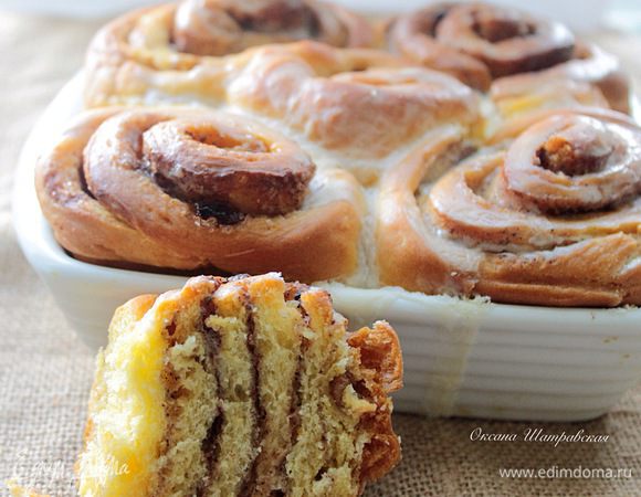 Булочки охладить и можно угощать родных и близких.