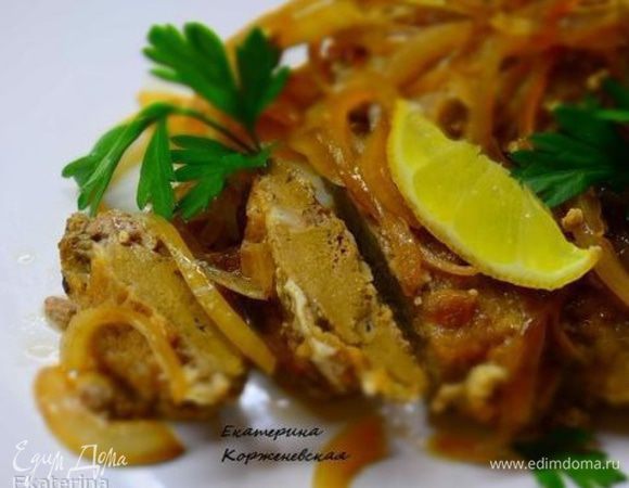 Подавать как в самостоятельном виде, так и с гарниром (очень вкусно с картофельным пюре).
Приятного аппетита!