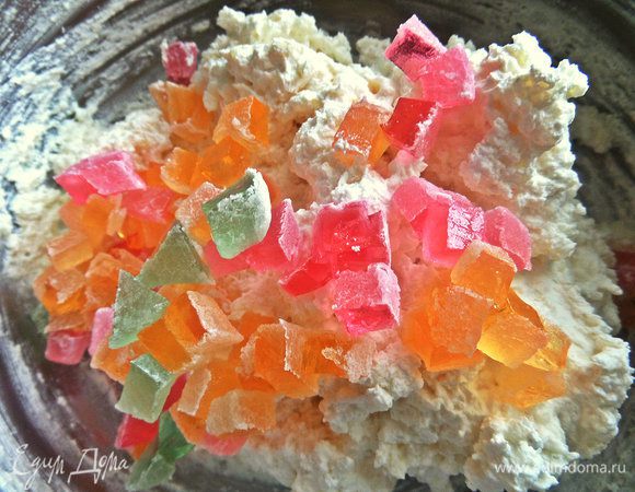 Смешать с рисово-сливочной массой.