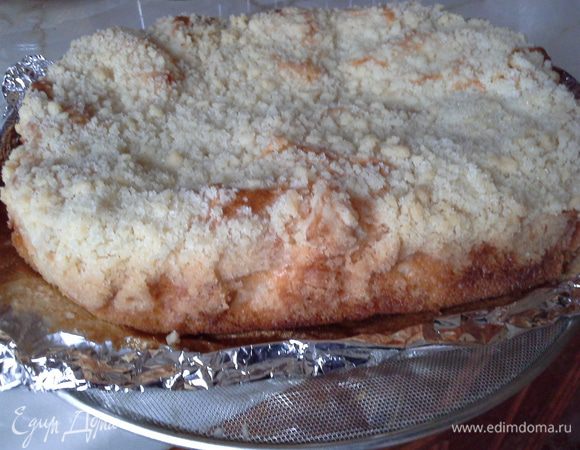 Пирог хорошо поднялся.