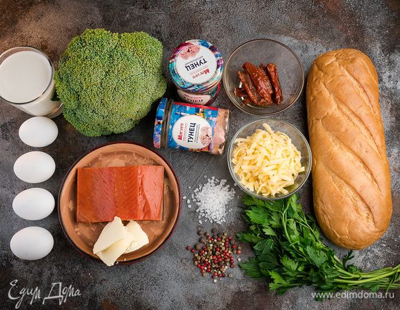 Для приготовления блюда нам понадобятся следующие ингредиенты.