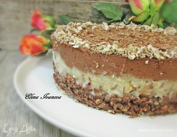 Этот торт — блаженство для любителей шоколада и орехов!