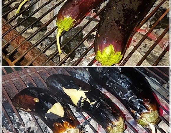 Летом очень удобно — руку протянул, и на гриль. К шашлыку да с чесноком, даже и без помидора печеного, очень нужная и своевременная закуска получается, знаете ли.