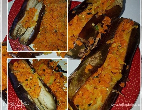 Начинить баклажаны. Или нафаршировать? Как считаете правильным, так и делайте. Начинки не жалейте. 