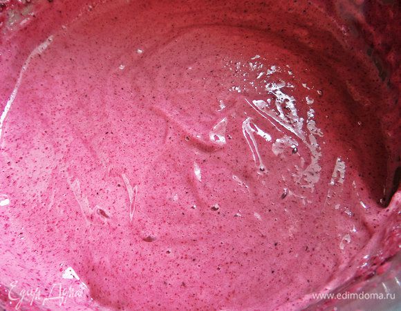 Мусс приобрел кремовую текстуру.