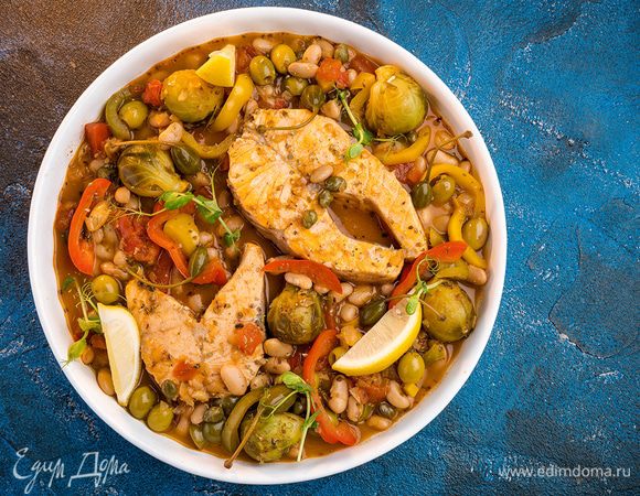 Блюдо готово, можно подавать к столу. Приятного аппетита!