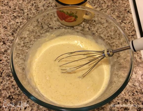 Добавить яйцо, перемешать.