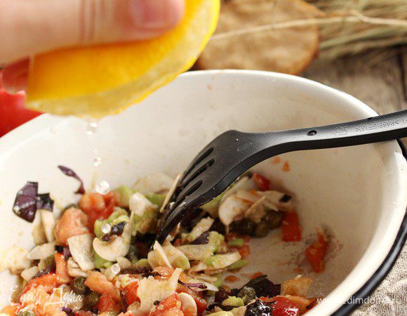 Пара капель лимонного сока, и вуаля!