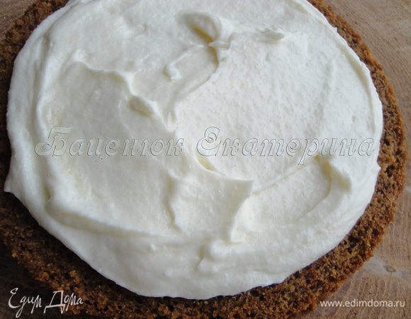 Глазурь. Затем опять малина.