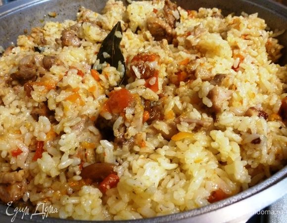 Выключим огонь и оставим на 15 минут отдохнуть, потом перемешайте все вместе. 