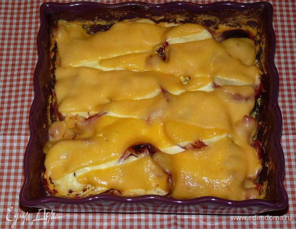 Запечь пару минут.