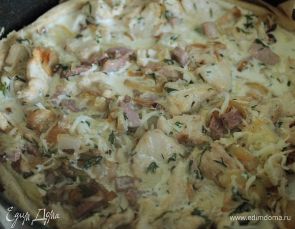 
Выпекать киш в духовке при 180°С 30 мин. Готовый киш остудить в течение 2 часов.
И подавать 😋