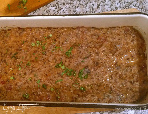 Ножом проверяем готовность, воткнув его в террин до середины — лезвие должно обжигать!