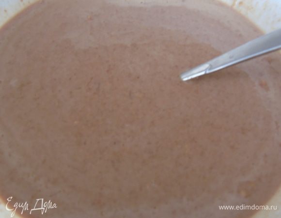 Перелейте в миску и дайте постоять минут 5.