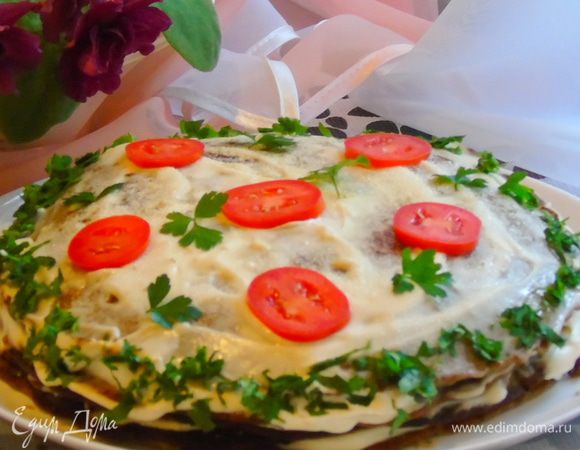 Оставляем на 5 — 6 часов пропитаться, а лучше на ночь в холодильник.