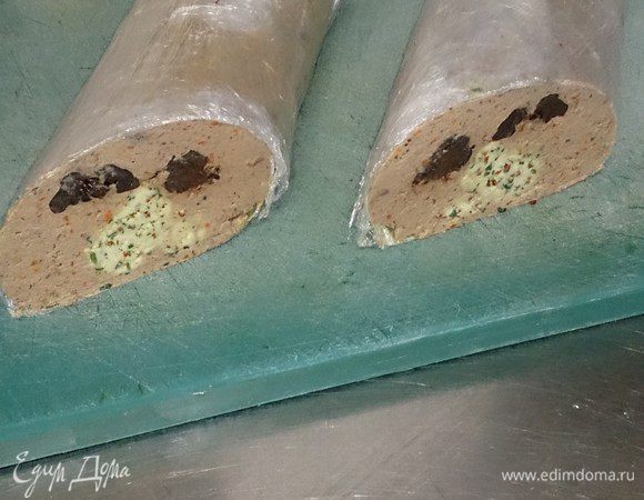 Ну а потом получается вот такая вкуснотища, можно подавать с жареными тостами. Приятного аппетита!