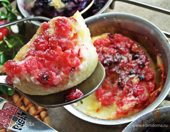 Здесь с кислинкой брусники, кто любит!