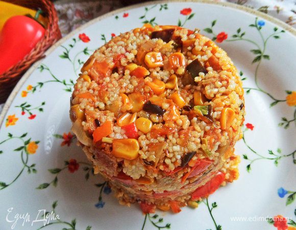 Переворачиваем на тарелку и осторожно тряхнем миской вместе с тарелкой. Все отлично снимается.