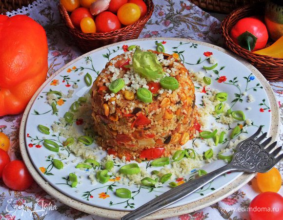 Как не банально это звучит, но мы запивали кускус кефиром))