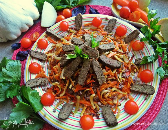 По желанию посыпаем зеленью.