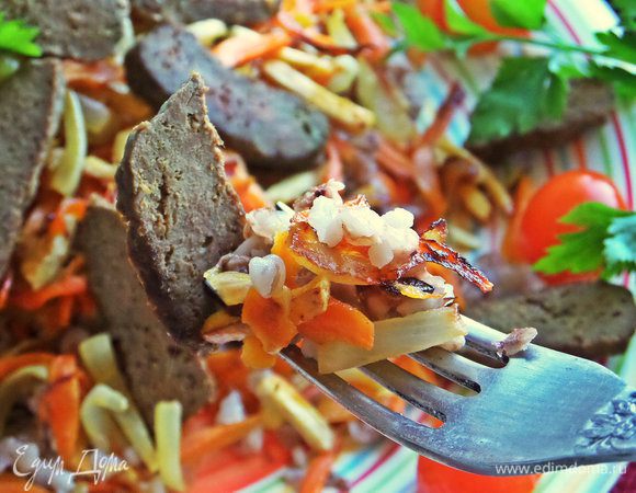 Приступаем к ужину.