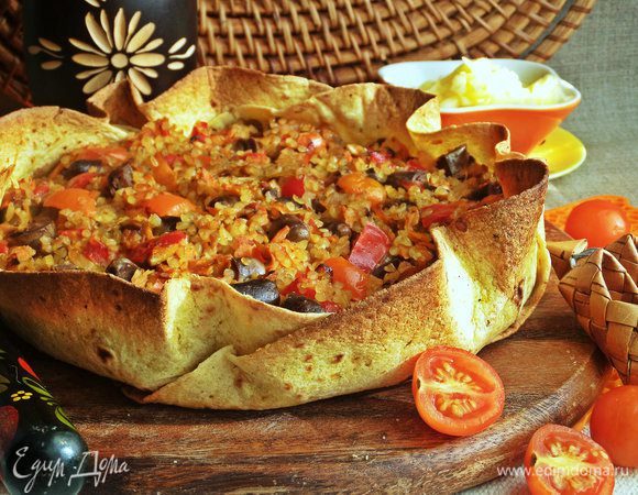 Подавать тут же, пока не остыло,на общем блюде.