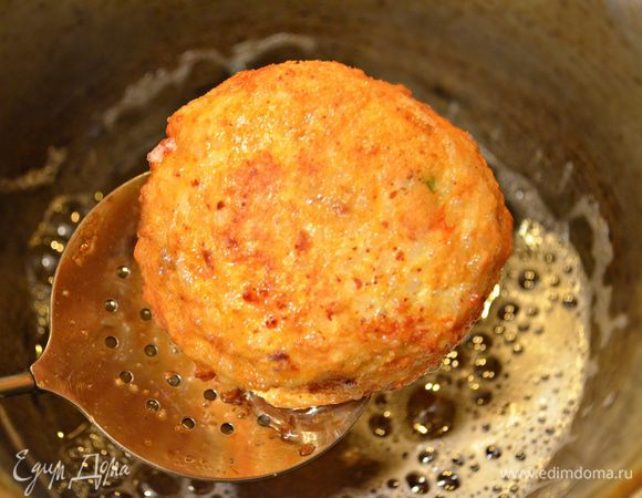 Для обжарки (фритюра) вам понадобится примерно 2 — 3 минуты.